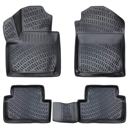 Covorase auto din cauciuc tip tavita Premium Line, Ford Connect (I), 2002-2013
