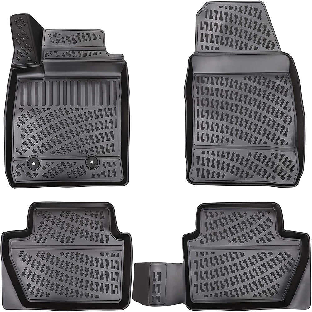 Covorase auto din cauciuc tip tavita Premium Line, Ford Ecosport (MK2), 2012-