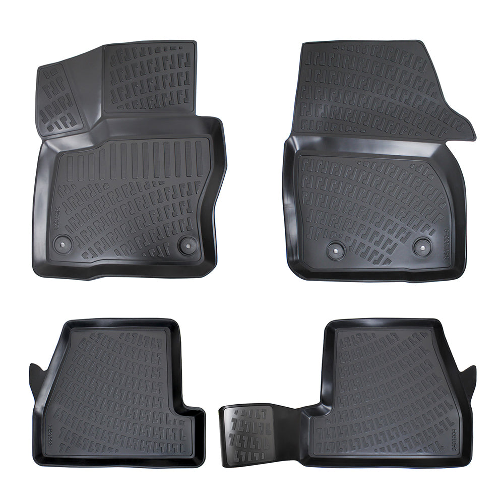 Covorase auto din cauciuc tip tavita Premium Line, Ford Focus (III)(facelift), 2014-2018