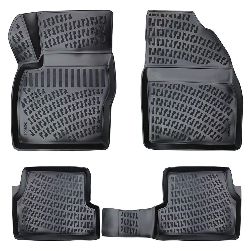 Covorase auto din cauciuc tip tavita Premium Line, Ford Focus (MK2), 2004-2011