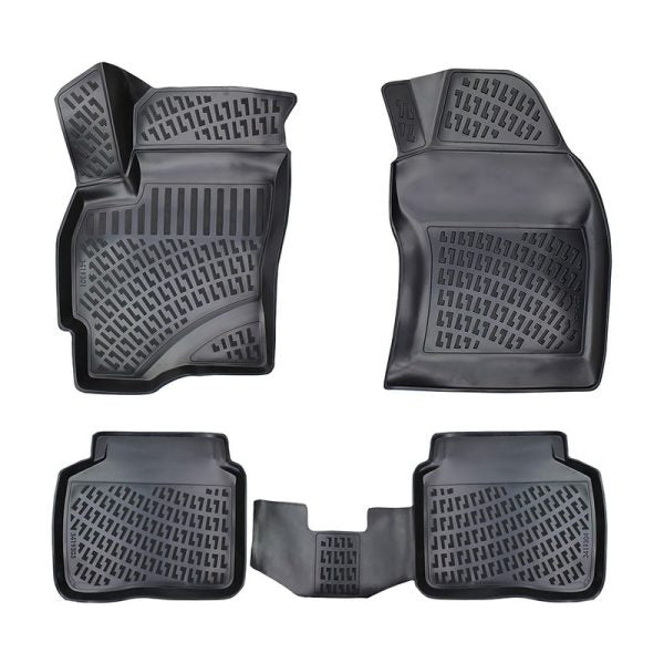 Covorase auto din cauciuc tip tavita Premium Line, Ford Mondeo, 2000-2007