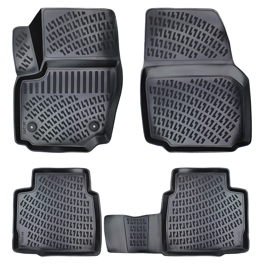 Covorase auto din cauciuc tip tavita Premium Line, Ford Mondeo (IV), 2007-2014