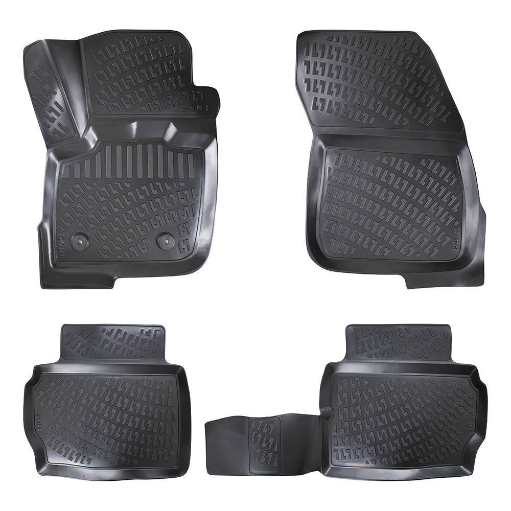 Covorase auto din cauciuc tip tavita Premium Line, Ford Mondeo (V), 2014-
