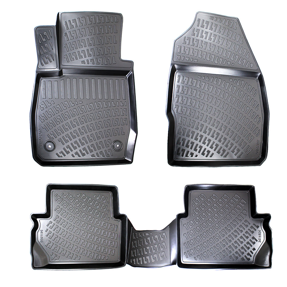 Covorase auto din cauciuc tip tavita Premium Line, Ford Puma, 2019-