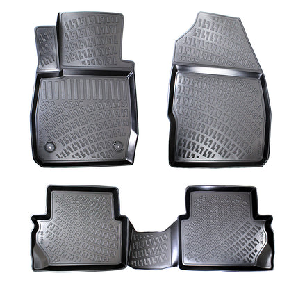 Covorase auto din cauciuc tip tavita Premium Line, Ford Puma, 2019-