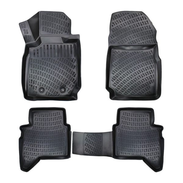 Covorase auto din cauciuc tip tavita Premium Line, Ford Ranger, 2011-2022