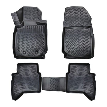 Covorase auto din cauciuc tip tavita Premium Line, Ford Ranger, 2011-2022