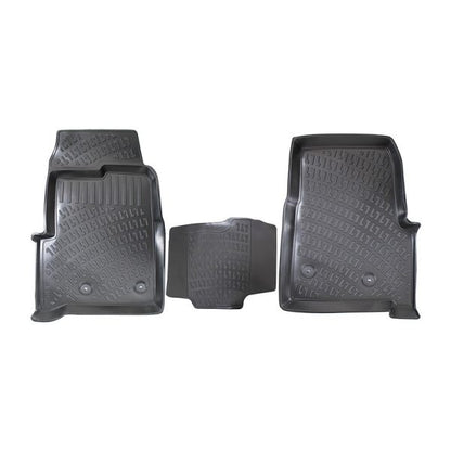 Covorase auto din cauciuc tip tavita Premium Line, Ford Transit Courier (set fata), 2014-