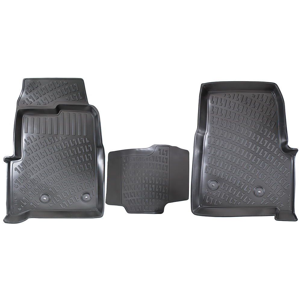 Covorase auto din cauciuc tip tavita Premium Line, Ford Transit (IV), 2013-2019