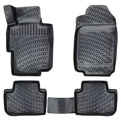 Covorase auto din cauciuc tip tavita Premium Line, Honda Accord (VII), 2002-2008