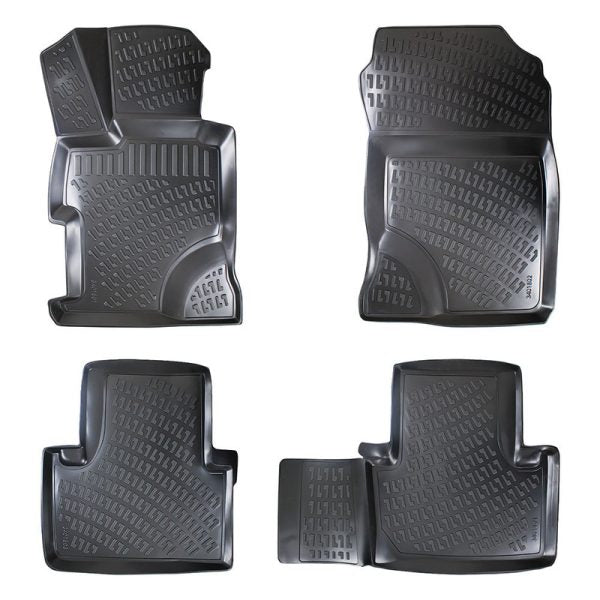 Covorase auto din cauciuc tip tavita Premium Line, Honda Civic (IX), berlina, 2011-2016