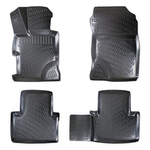 Covorase auto din cauciuc tip tavita Premium Line, Honda Civic (IX), berlina, 2011-2016