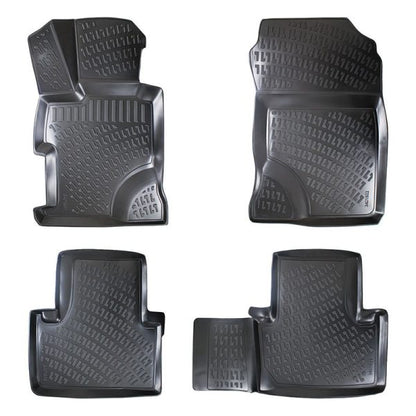 Covorase auto din cauciuc tip tavita Premium Line, Honda Civic (IX), berlina, 2011-2016
