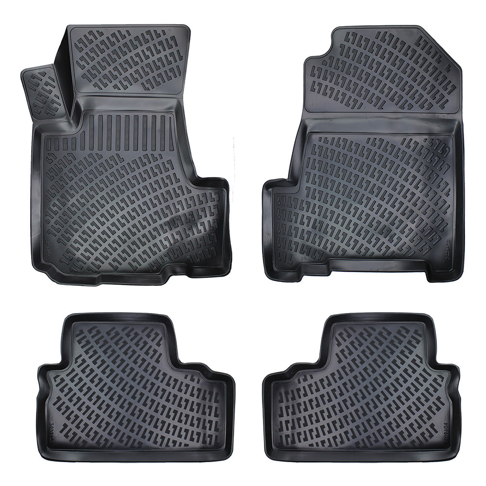 Covorase auto din cauciuc tip tavita Premium Line, Honda CR-V (III), 2006-2011