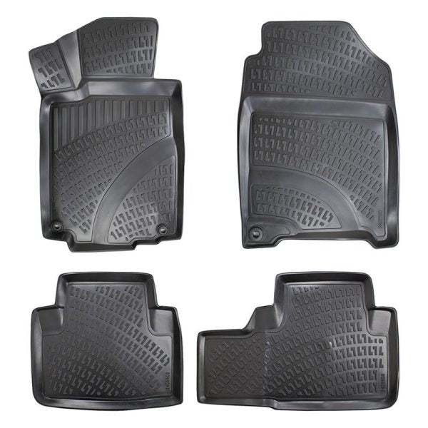 Covorase auto din cauciuc tip tavita Premium Line, Honda CR-V (IV), 2011-2016