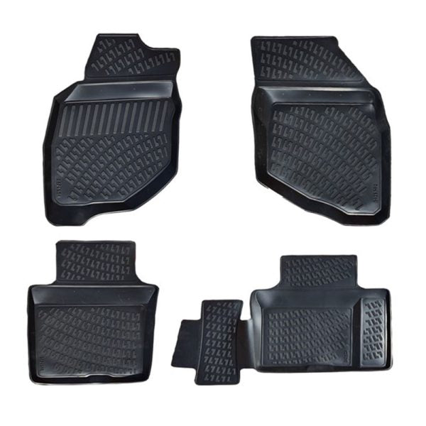 Covorase auto din cauciuc tip tavita Premium Line, Honda Jazz, 2001-2008