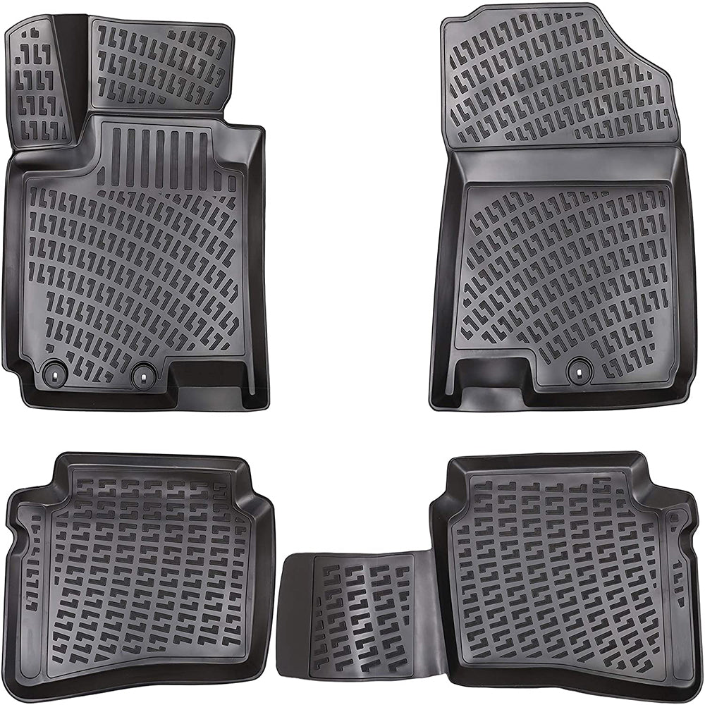 Covorase auto din cauciuc tip tavita Premium Line, Hyundai I20 (II), 2014-2020