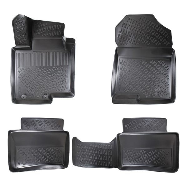 Covorase auto din cauciuc tip tavita Premium Line, Hyundai I20 (III), 2020-
