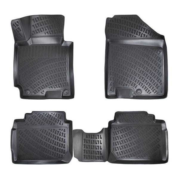 Covorase auto din cauciuc tip tavita Premium Line, Hyundai I30 (I), 2007-2012