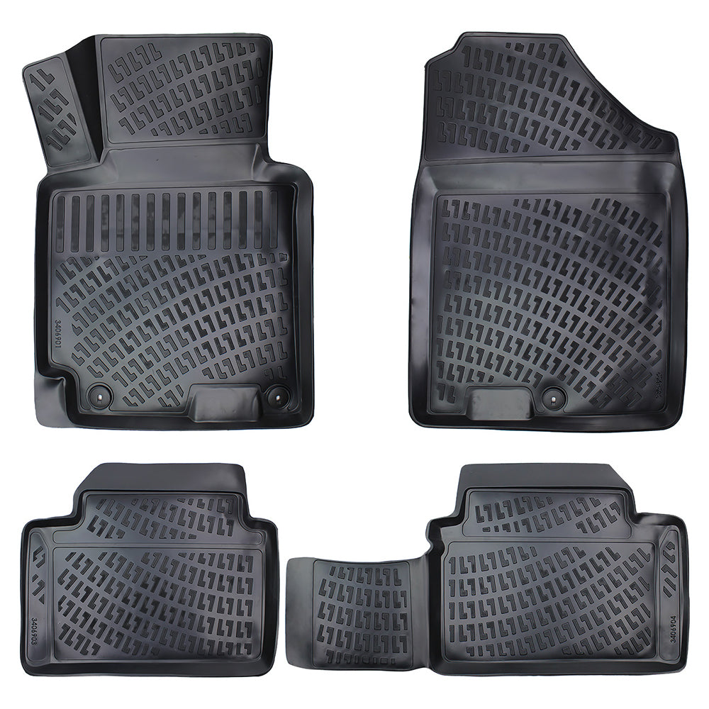Covorase auto din cauciuc tip tavita Premium Line, Hyundai I30 (II), 2011-2017
