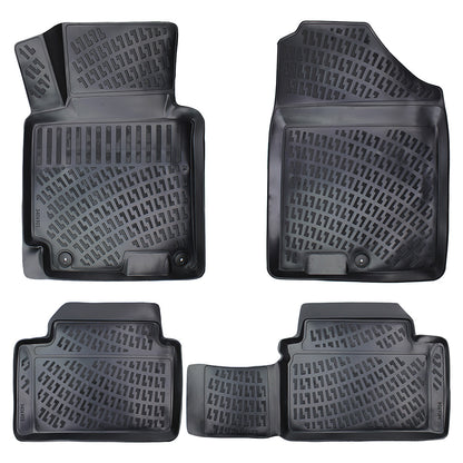 Covorase auto din cauciuc tip tavita Premium Line, Hyundai I30 (II), 2011-2017