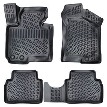 Covorase auto din cauciuc tip tavita Premium Line, Hyundai ix35, 2009-2015