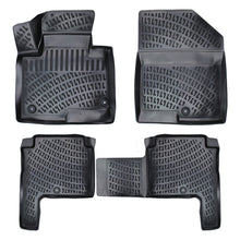Covorase auto din cauciuc tip tavita Premium Line, Hyundai Santa Fe (III), 2012-2017