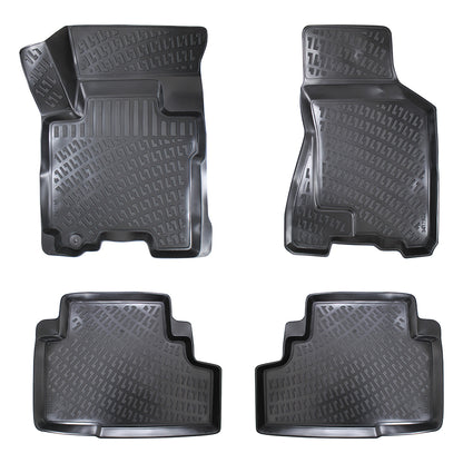 Covorase auto din cauciuc tip tavita Premium Line, Hyundai Tucson, 2004-2009