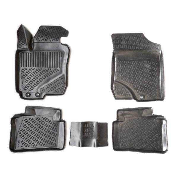 Covorase auto din cauciuc tip tavita Premium Line, Kia Ceed (I), 2006-2012