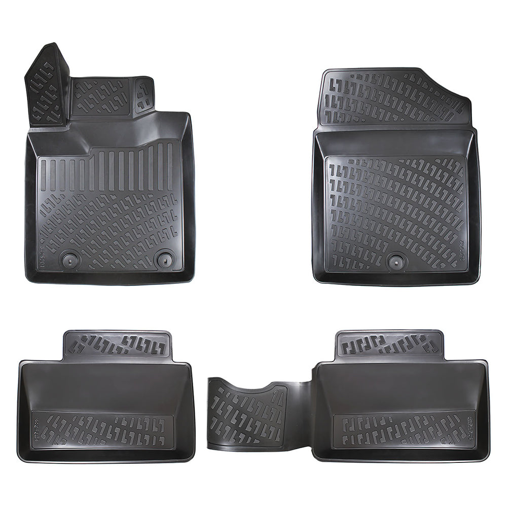 Covorase auto din cauciuc tip tavita Premium Line, Kia Picanto (II), 2011-2017