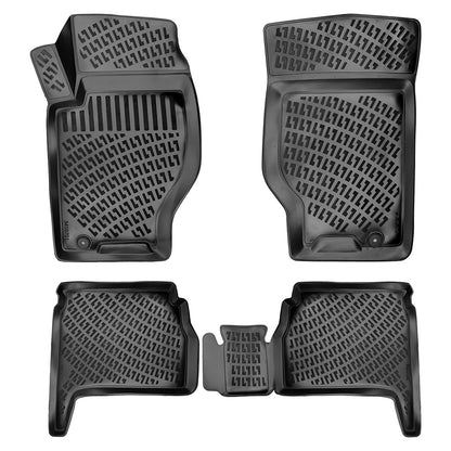Covorase auto din cauciuc tip tavita Premium Line, Kia Sorento (I), 2002-2009