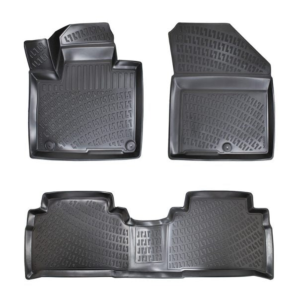Covorase auto din cauciuc tip tavita Premium Line, Kia Sorento (III), 2016-2020
