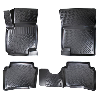 Covorase auto din cauciuc tip tavita Premium Line, Kia Soul (I), 2008-2014
