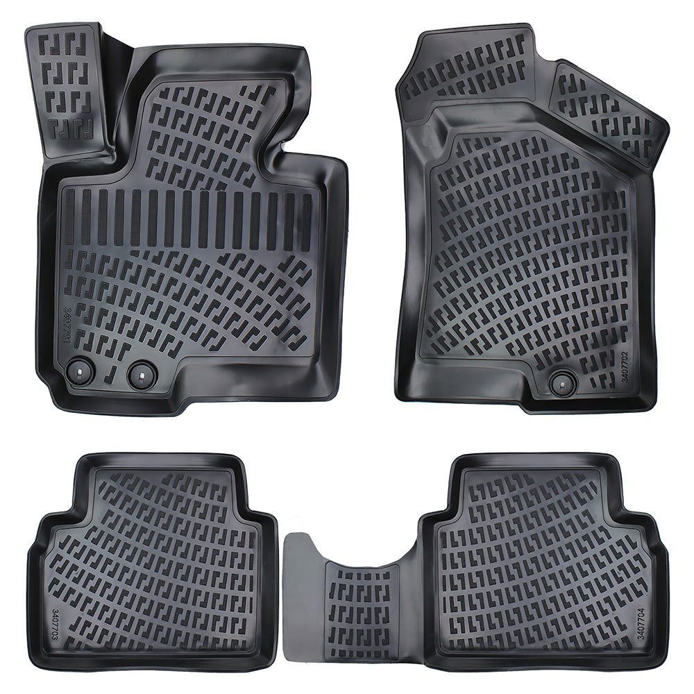 Covorase auto din cauciuc tip tavita Premium Line, Kia Sportage (III), 2010-2015