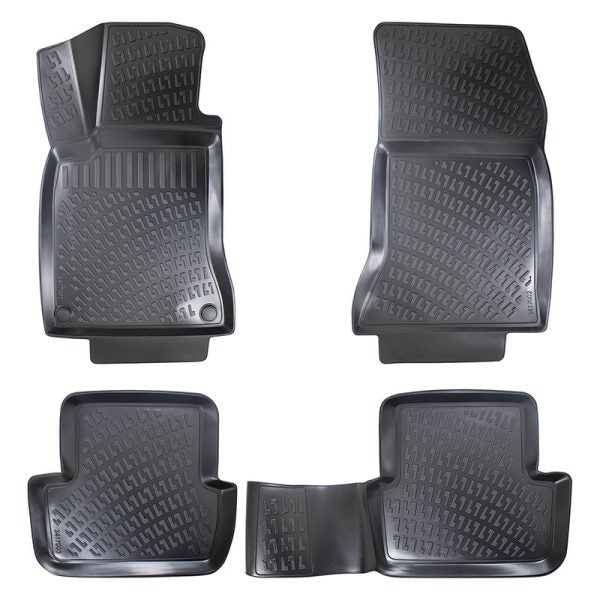 Covorase auto din cauciuc tip tavita Premium Line, Mercedes Clasa B (W246), 2011-2018