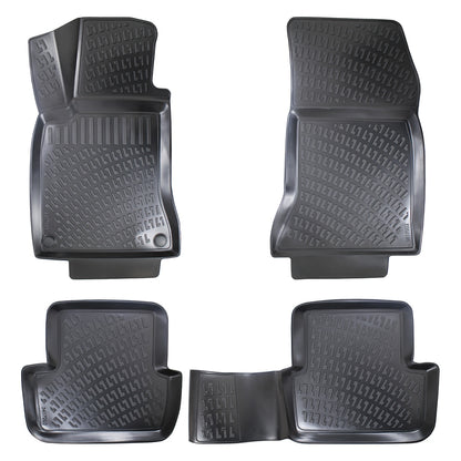Covorase auto din cauciuc tip tavita Premium Line, Mercedes Clasa CLA (C117), 2013-2019