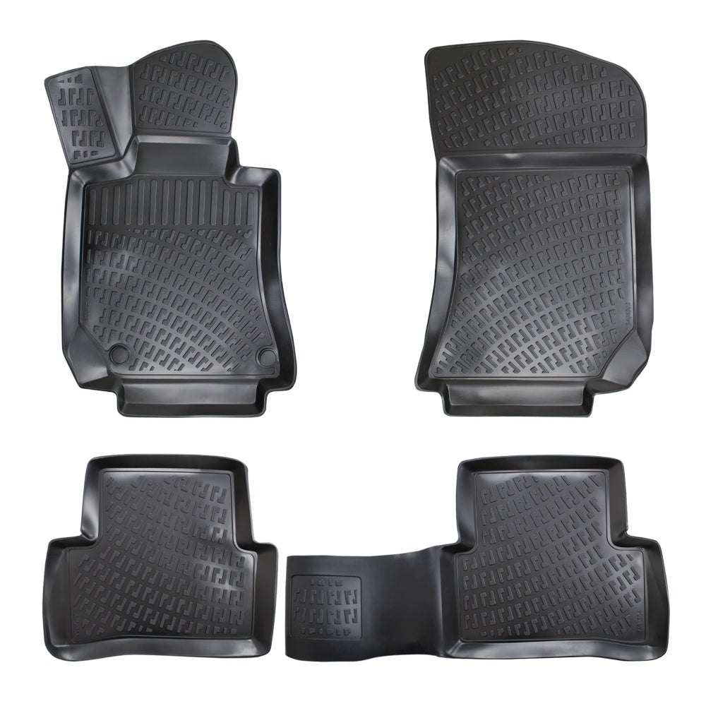Covorase auto din cauciuc tip tavita Premium Line, Mercedes Clasa E (W212), 2009-2016