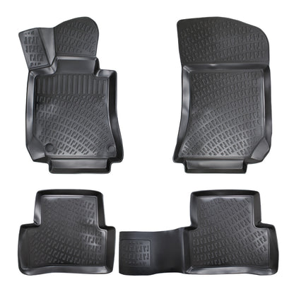 Covorase auto din cauciuc tip tavita Premium Line, Mercedes Clasa E (W212), 2009-2016