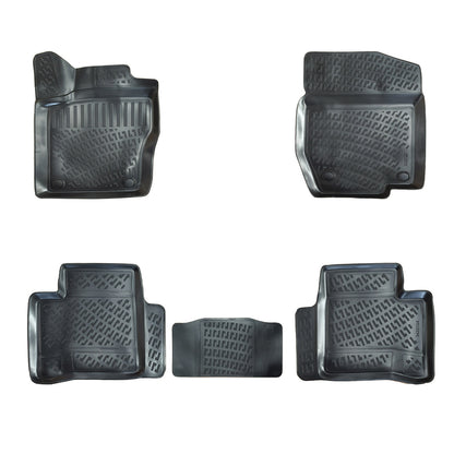 Covorase auto din cauciuc tip tavita Premium Line, Mercedes Clasa GL (X164), 2006-2013