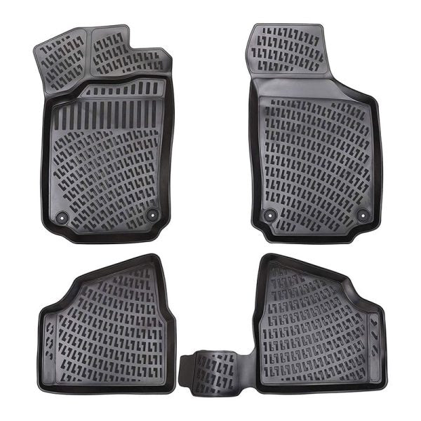 Covorase auto din cauciuc tip tavita Premium Line, Opel Corsa (C), 2000-2006