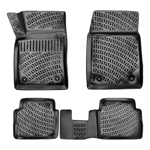 Covorase auto din cauciuc tip tavita Premium Line, Opel Vectra (C), 2002-2008