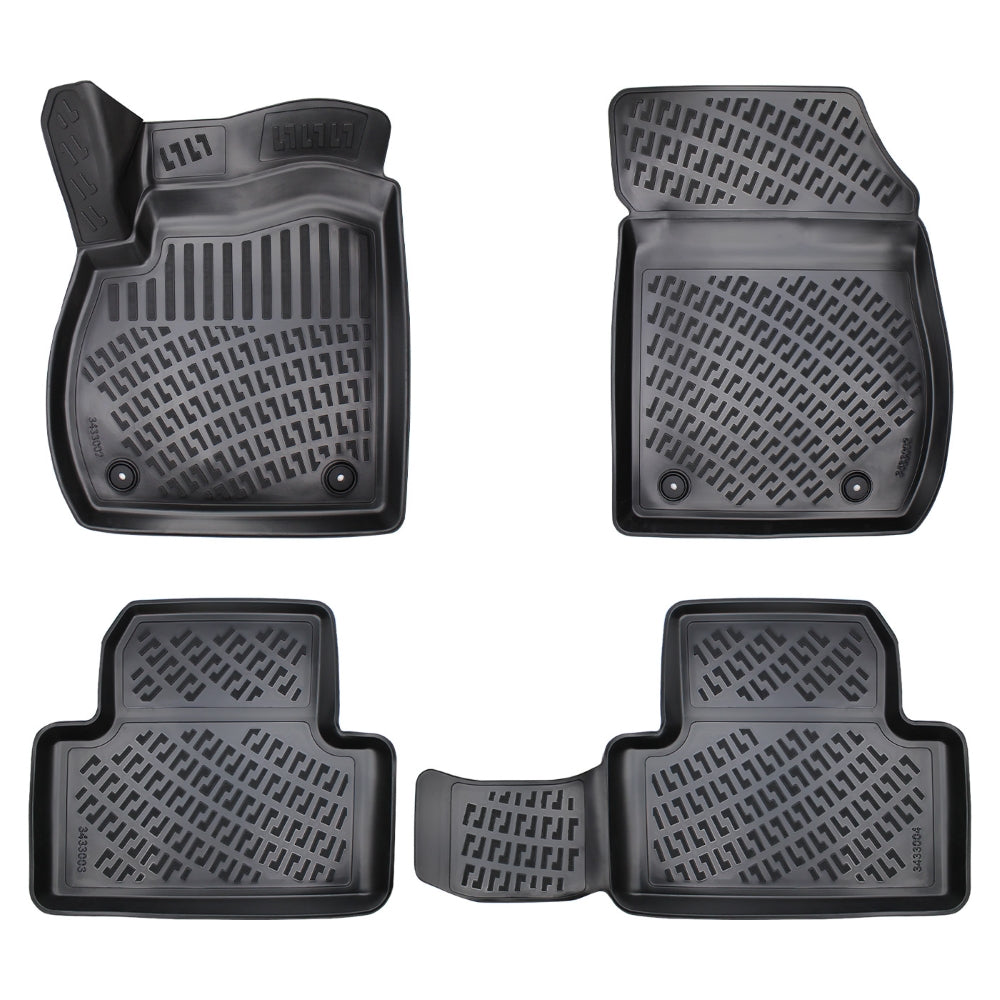 Covorase auto din cauciuc tip tavita Premium Line, Opel Zafira Tourer (C), 2011-2019