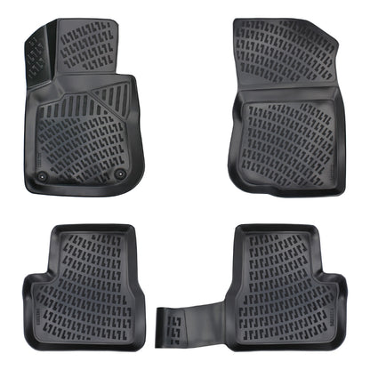 Covorase auto din cauciuc tip tavita Premium Line, Peugeot 2008 (I), 2013-2019