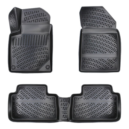 Covorase auto din cauciuc tip tavita Premium Line, Peugeot 407, 2003-2010