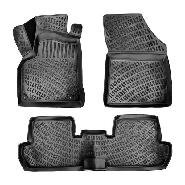 Covorase auto din cauciuc tip tavita Premium Line, Peugeot 5008 I (T87), 2009-2016
