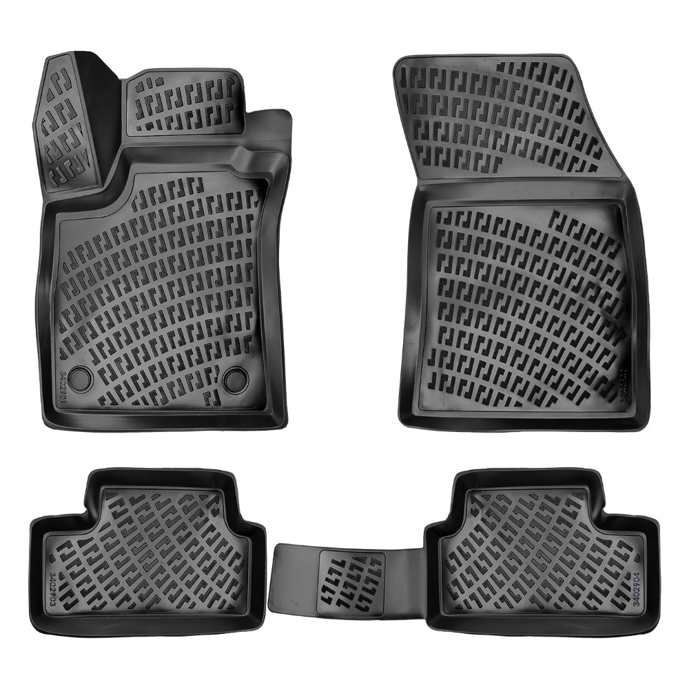 Covorase auto din cauciuc tip tavita Premium Line, Renault Megane (4), hatchback/combi, 2016-