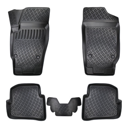 Covorase auto din cauciuc tip tavita Premium Line, Seat Ibiza (III), 2002-2008