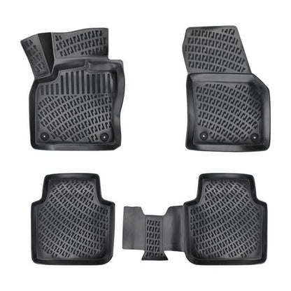 Covorase auto din cauciuc tip tavita Premium Line, Seat Tarraco, 2018-