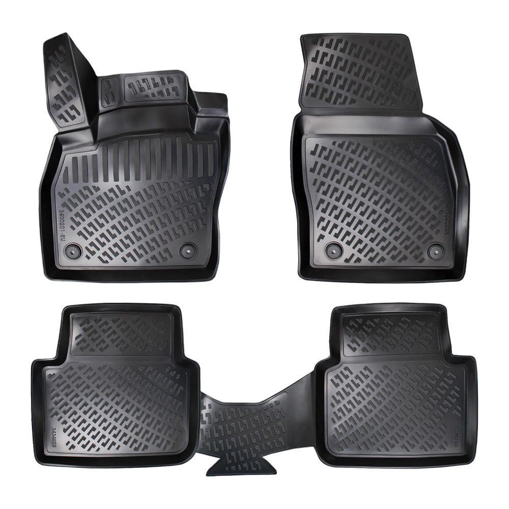 Covorase auto din cauciuc tip tavita Premium Line, Skoda Kamiq, 2019-