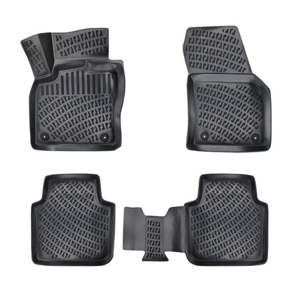 Covorase auto din cauciuc tip tavita Premium Line, Skoda Kodiaq, 2016-2024